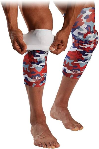 Hex Shoot Leg Sleeve Reversible White Camo Medium 1 count