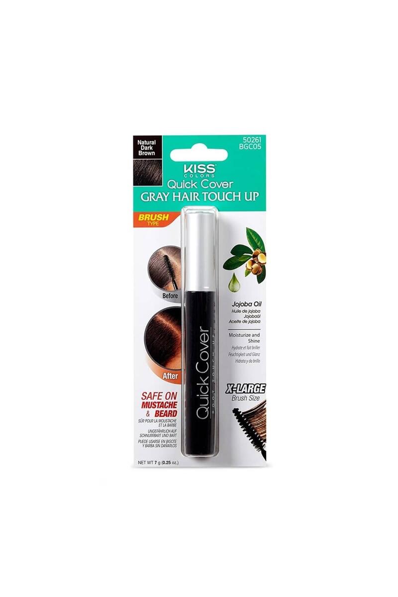 Kiss Colors Quick Cover Natural Dark Brown 7g