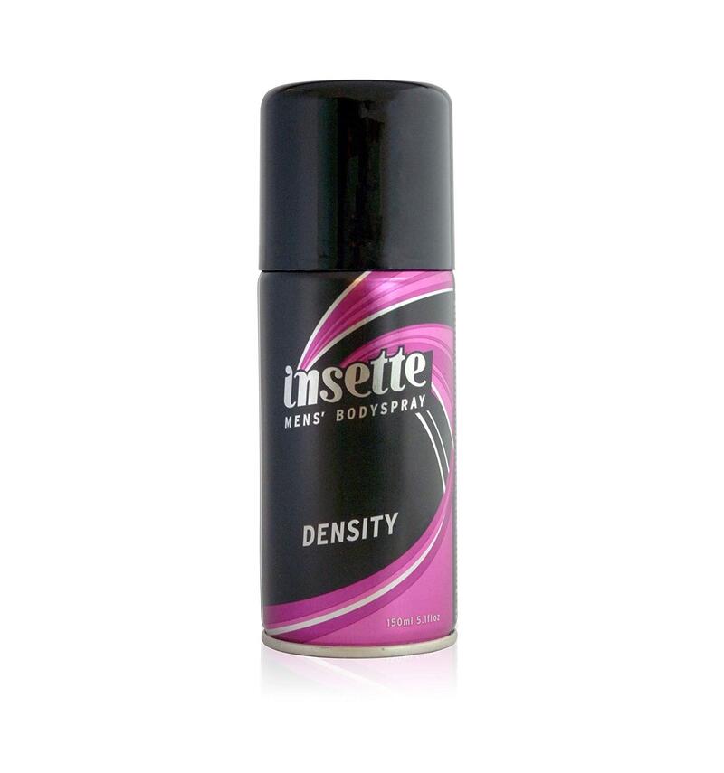 Insette Men's Body Spray Density 150ml: $5.00