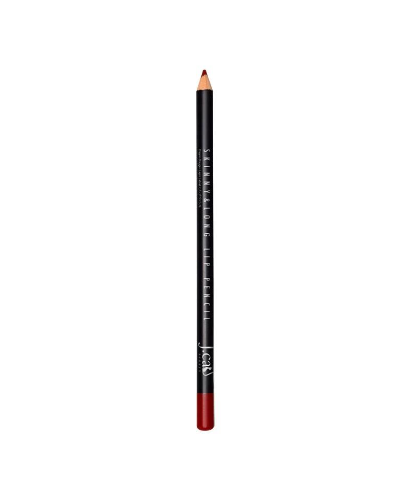 J.Cat Skinny & Long Lip Pencil Electric Crimson 1 count