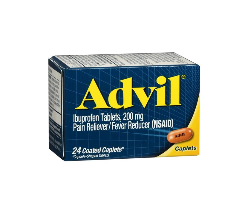 Advil Caplets 24's: $22.50