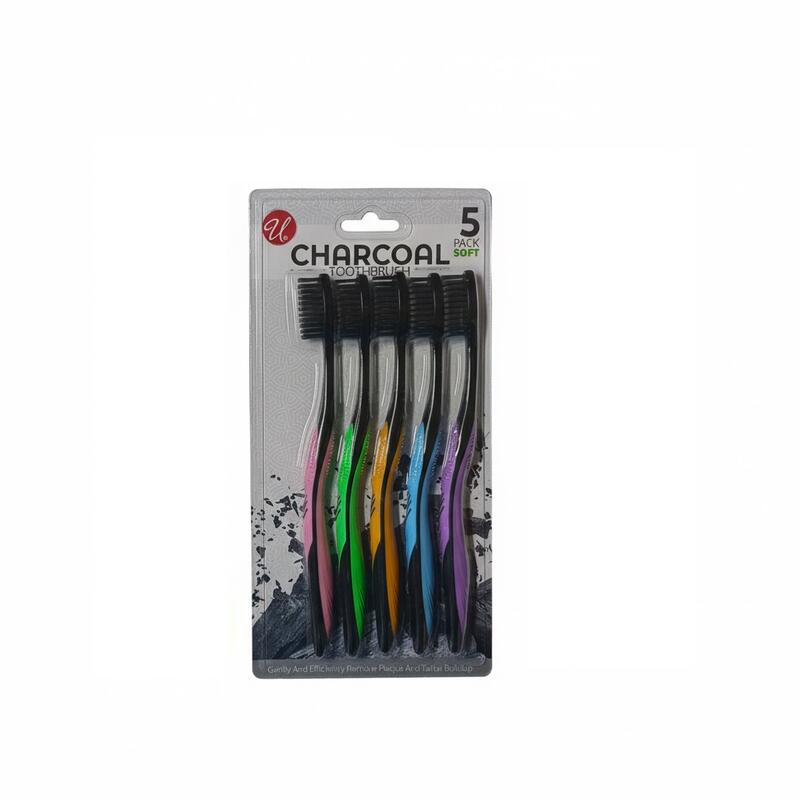 Charcoal Tooth Brush Soft 5pk
