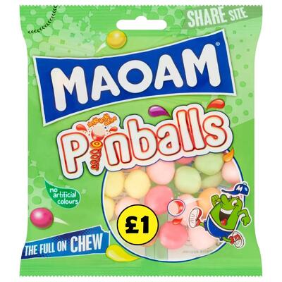 Maoam Pinballs Bag 140g: $7.00