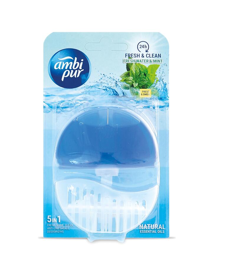 Ambi Pur Rim Block Water & Mint 55ml