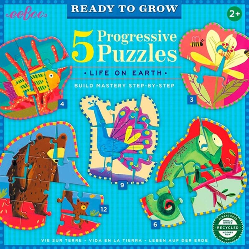 Ready To Grow Life On Earth Progresive Puzzle