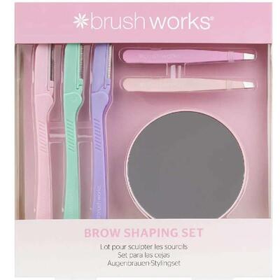 Brushworks Brow Shaping Set 6pc