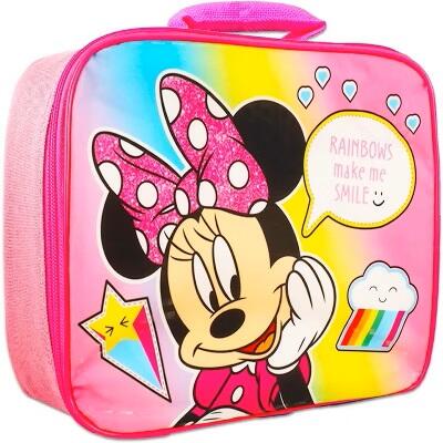Minnie Mouse Rainbow Lunch Bag