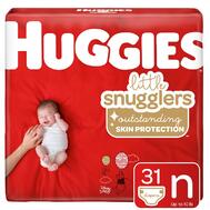 Huggies Little Snugglers Baby Diapers Newborn 31 count: $50.00