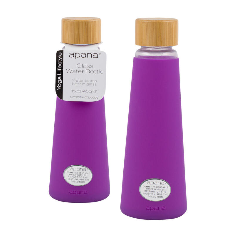 Apana Detox Tea Glass Bottle Purple 15oz