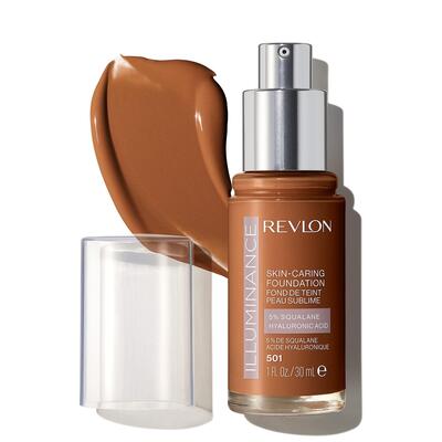 Revlon Lluminance Skin-Caring Liquid Foundation Toasted Caramel
