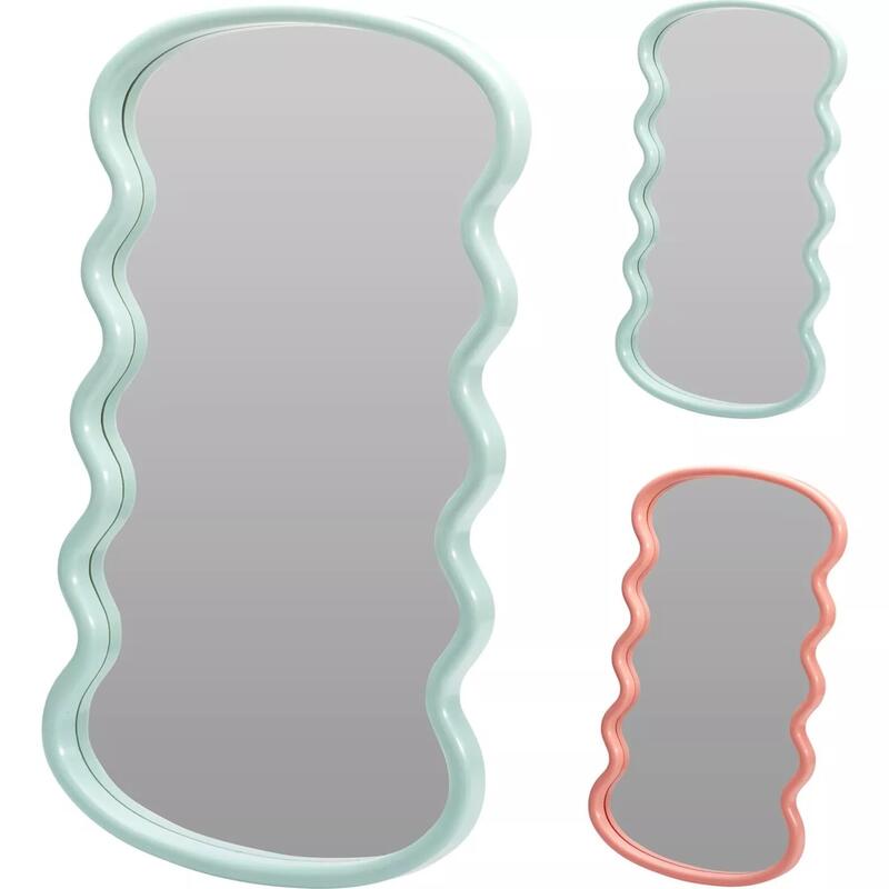 Mirror Wave 55x30cm Assorted