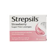 Strepsils Strawberry Sugar Free 12 count: $0.00