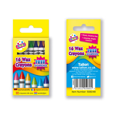 Artbox Wax Crayons 16ct