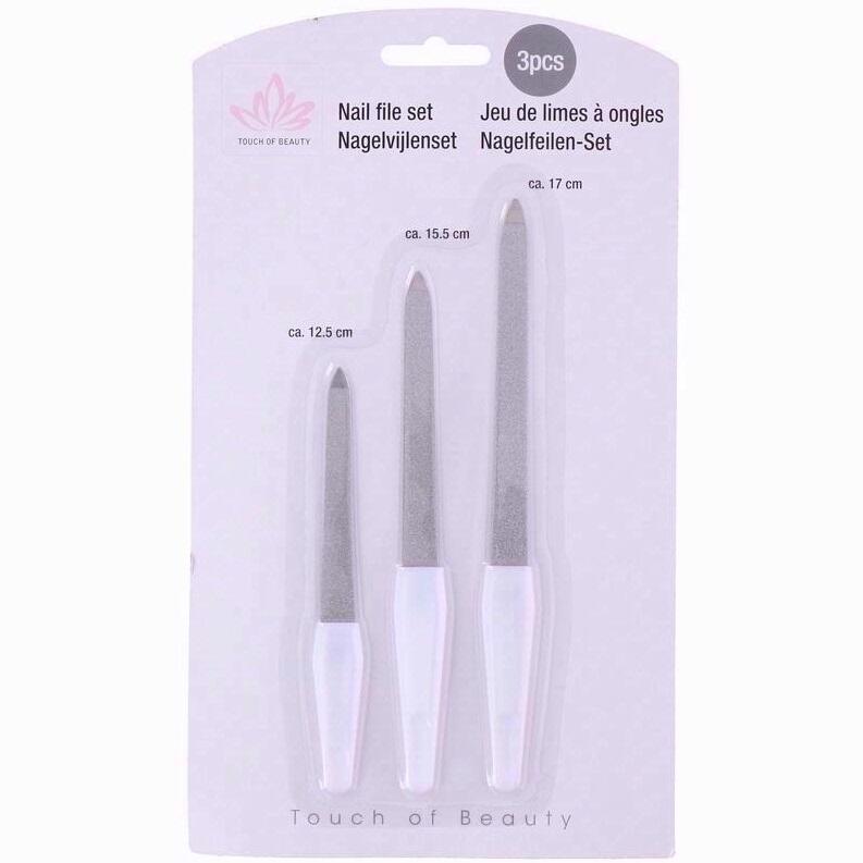 Touch Of Beauty Nail File Set 3pcs