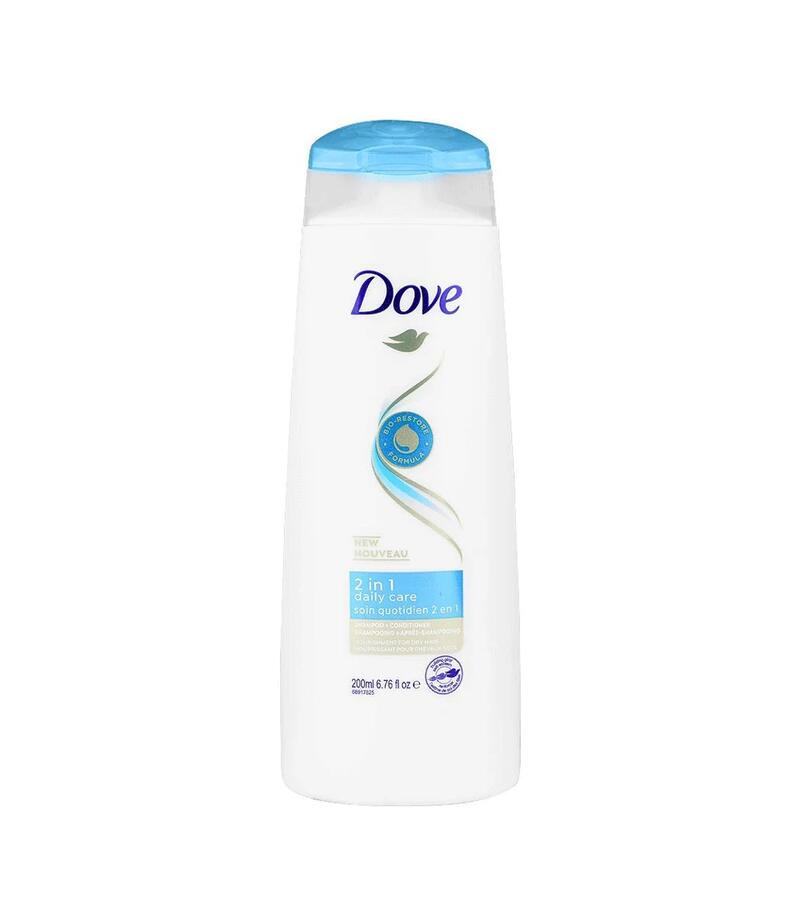 Dove Daily Care 2 in 1 Shampoo+Conditioner  200ml