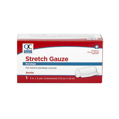 Quality Choice Stretch Gauze: $7.00