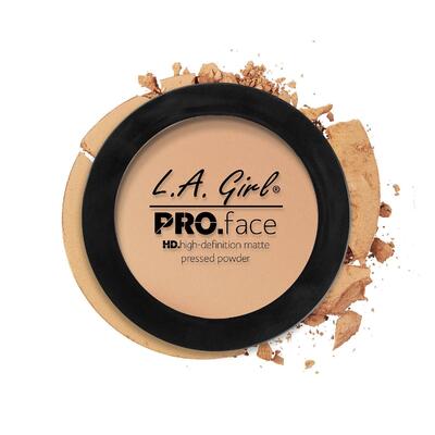 L.A. Girl Pro Face HD Matte Pressed Powder Foundation True Bronze 0.25oz