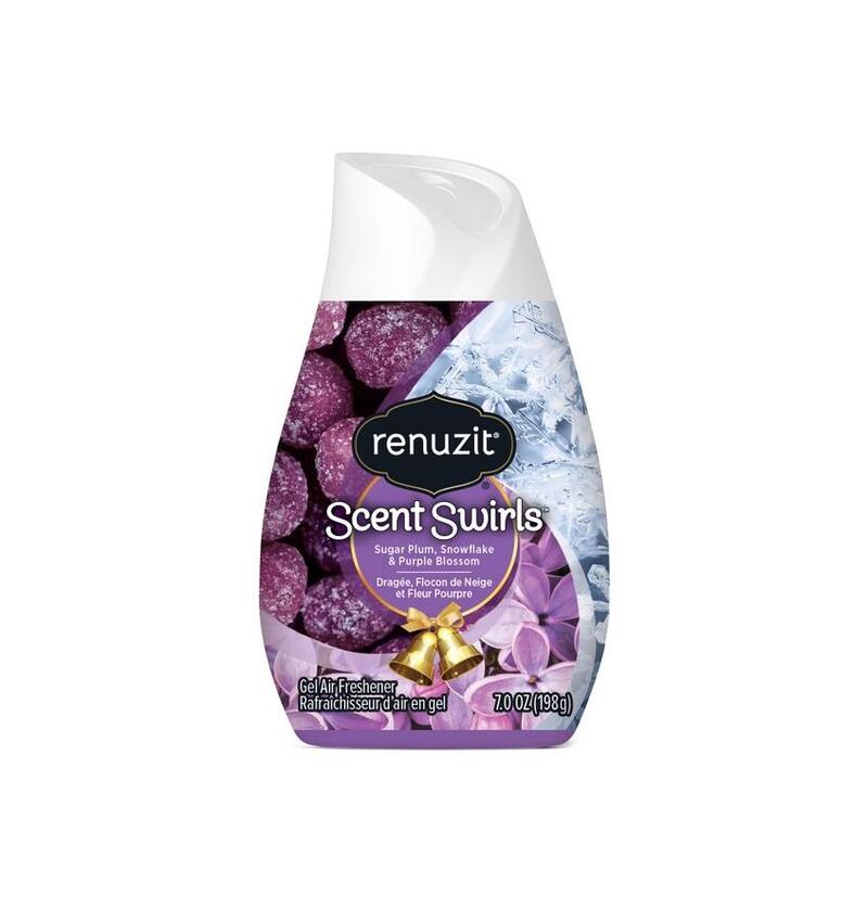 Renuzit Air Freshener Scent Swirls Sugar Plum 7.0oz