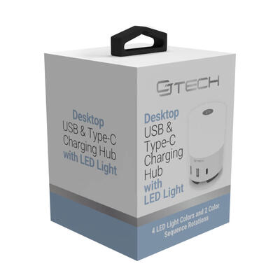 GTech Desktop USB & Type-C Charging Hub: $40.01
