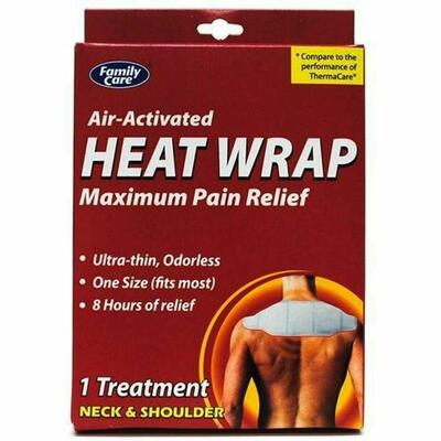 Family Care Air-Activated Heat Wrap 1ct: $6.00