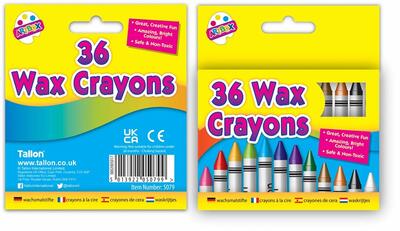 Wax Crayons 36ct