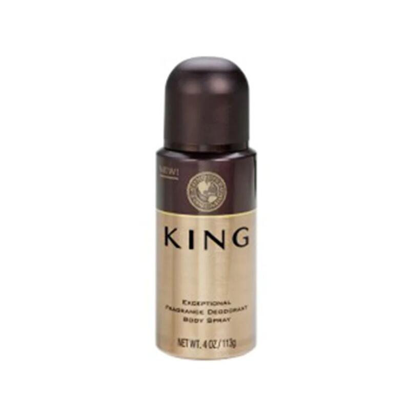 King Body Deodorant Spray For Men 4oz