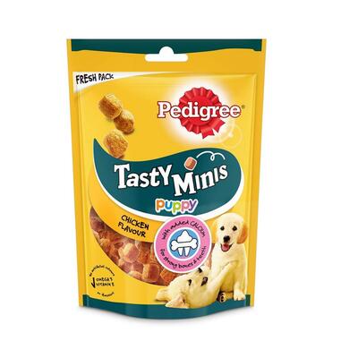 Pedigree Tasty Minis Puppy Treat Chicken Flavour 125g