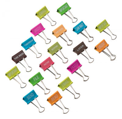 Top Write Binder Clips 32mm 6 pieces: $4.01