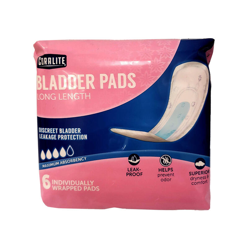 Coralite Bladder Pads Long Length Maximum Absorbency 6 count: $6.00