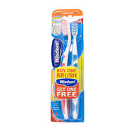 Wisdom Contour Toothbrush Medium 2 pack: $8.00