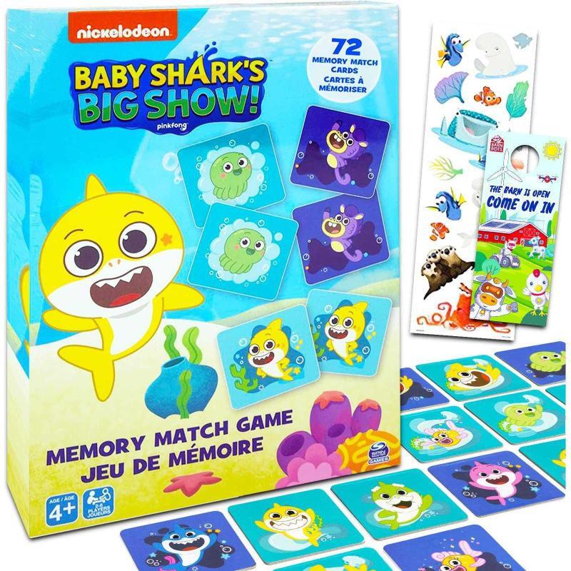 Baby Shark 72pc Memory Match