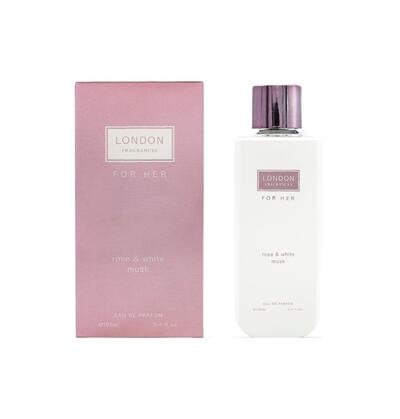 London Fragrance Rose & White Musk 100ml