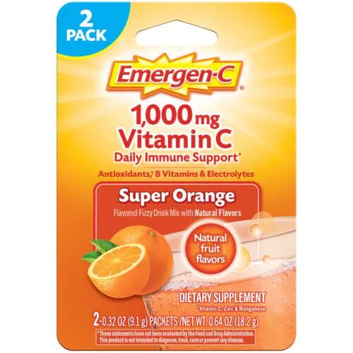 Emergen-C Super Orange 2ct