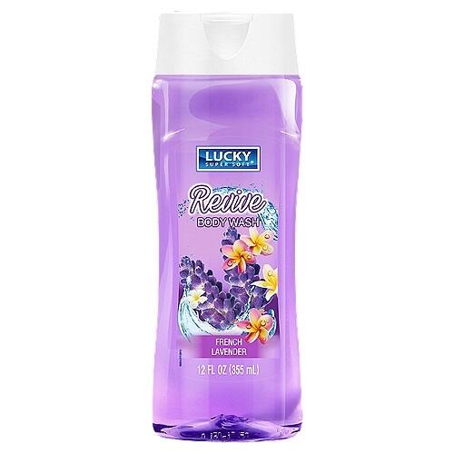 Lucky Super Soft Body Wash Revive French Lavender 12oz