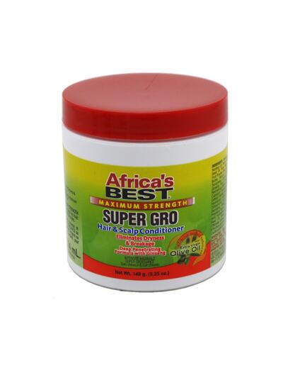 Africa's Best Super Gro Maximum Strength Hair & Scalp Conditioner 5.25oz: $16.00