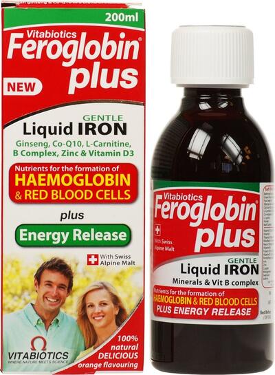 Vitabiotivs Feroglobin Plus 200ml
