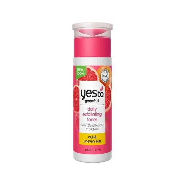Yesto Daily Exfoliating Toner Grapefruit 4oz