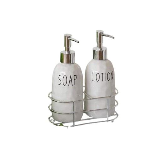 Audreys Lotion & Soap Dispenser Set