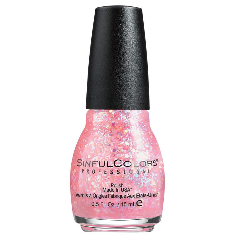 Sinful Colors Nail Polish Pinky Glitter 15ml 1 count