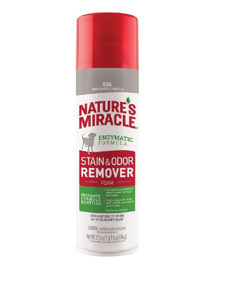 Nature's Miracle Dog Stain and Odor Remover Foam 17.5 oz: $18.00
