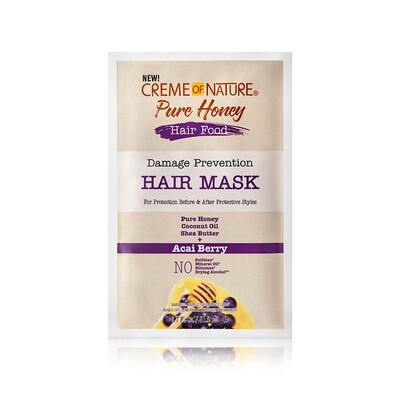 Creme Of Nature Pure Honey Hair Food Damage Prevention Hair Mask 1.7oz: $8.25