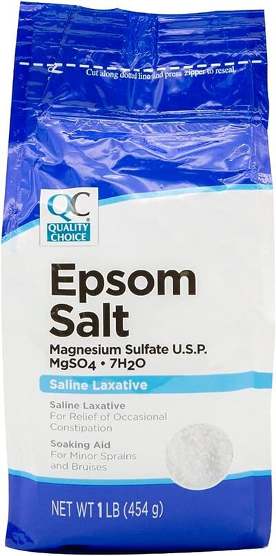 Quality Choice Epsom Salt 1lb: $8.00
