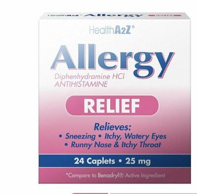 Health A2Z Allergy Relief 24caps: $10.00