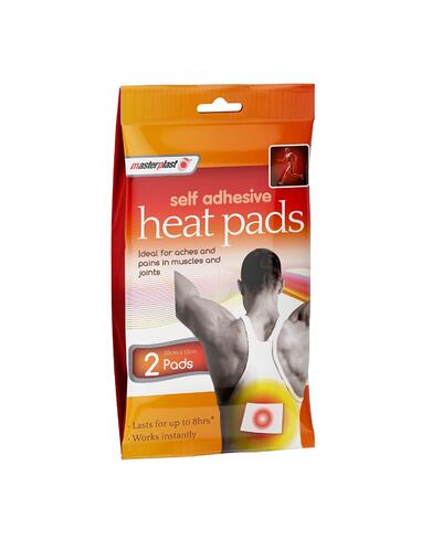Masterplast Heat Pads Self Adhesive 2 pack