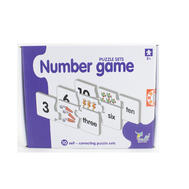 10pc Number Game Puzzle: $15.00