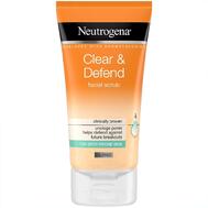 Neutrogena Clear & Defend Facial Scrub 150ml: $15.00