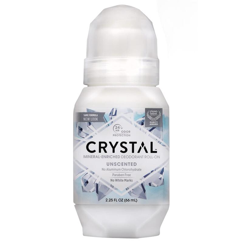 Crystal Body Deodorant Roll On Unscented  Assorted 2.25 oz
