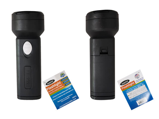 Black Flash Light 5cmx13.5cm