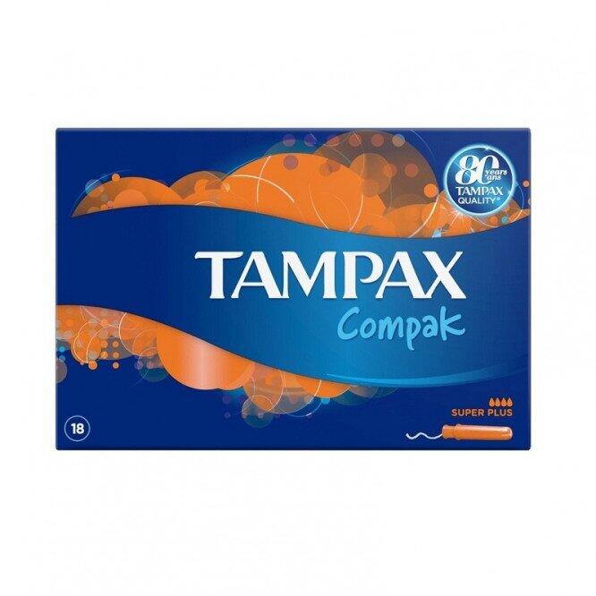 Tampax Compak Super Plus 18's