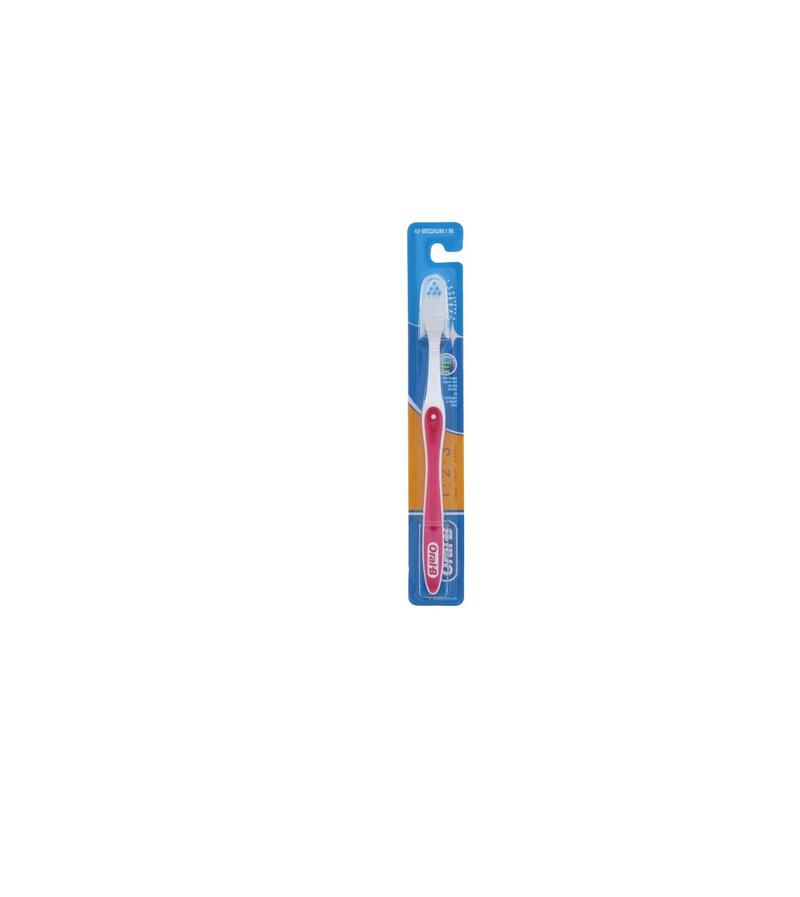 Oral B 123 T/B Med 40 With Cap